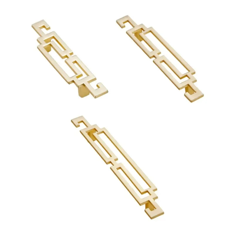 Zinc Alloy Drawer Pull – Retro Oriental Cabinet Handle
