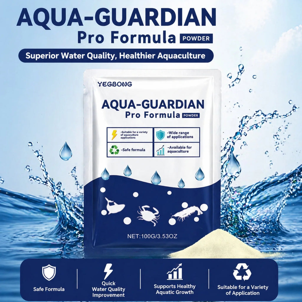 Aqua-Guardian Water Clarifier Powder 100g | Fish Tank & Aquarium