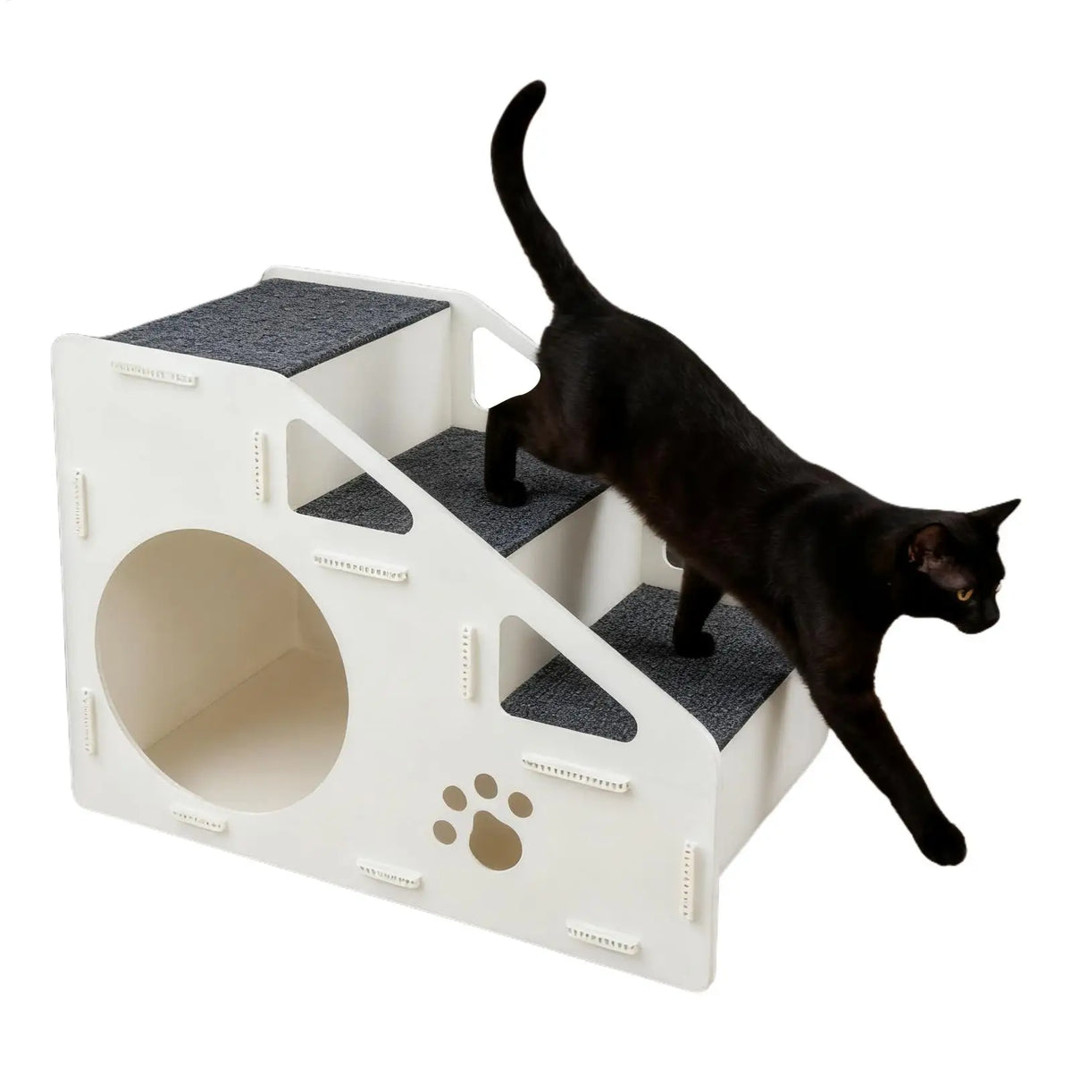 1 Foldable Non-slip Ramp Dog Stairs Small Puppy Ladder House Home