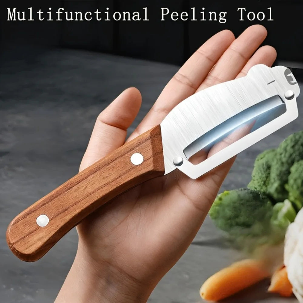 Stainless Steel Multifunctional Fruit & Vegetable Peeler