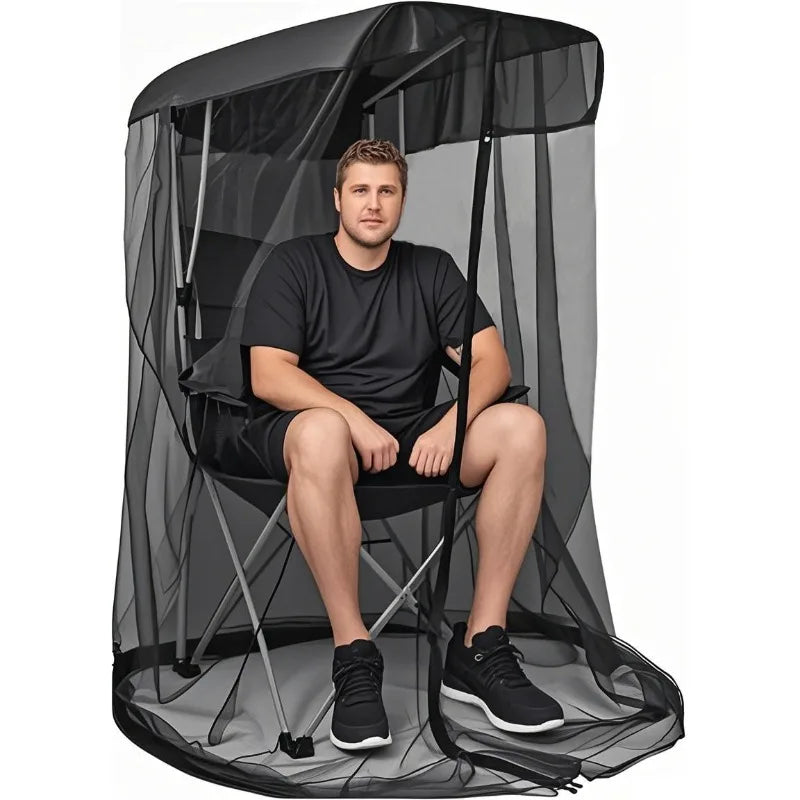 Portable Foldable Outdoor Mosquito Net for Canopy Chair