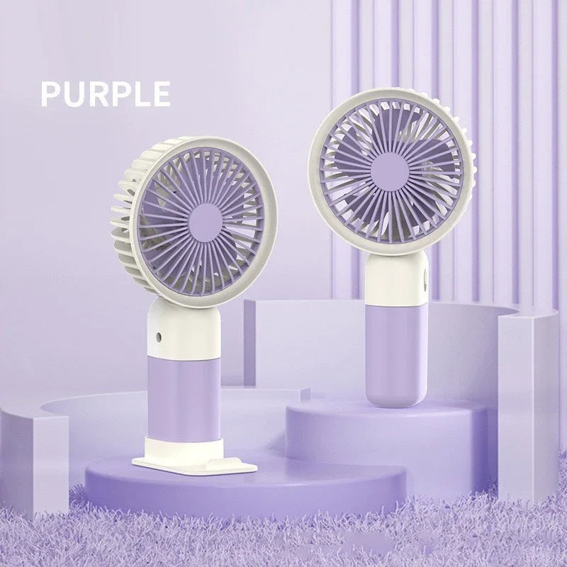 Lenovo Mini USB Rechargeable Portable Fan with Desktop Base
