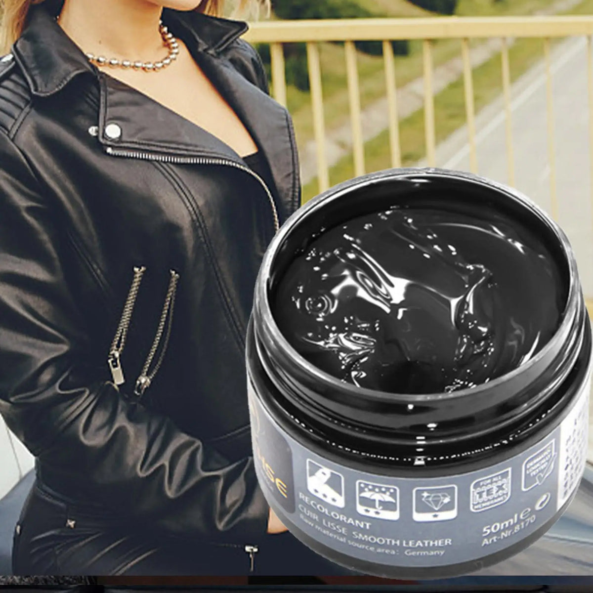 Leather Color Restoring Balm – Scratch & Fade Repair Cream