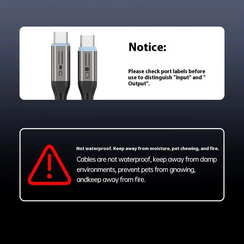 140W USB-C to USB-C Fast Charging Cable – iPhone, Samsung, MacBook
