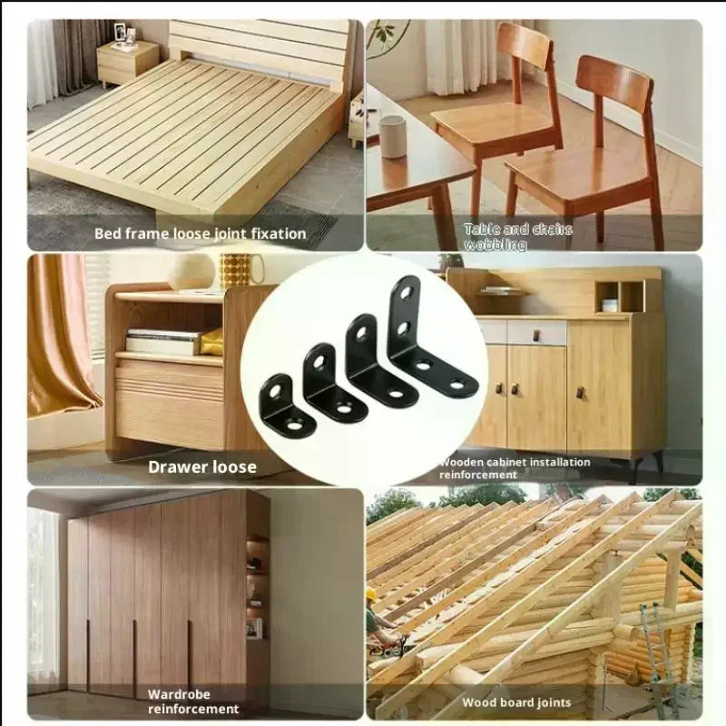 Stainless Steel Angle Bracket Right Shelf Support Corner 90 Furniture