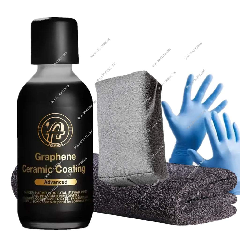 Polishes Advanced Graphene Ceramic Coating 10H Auto Detailing 9+