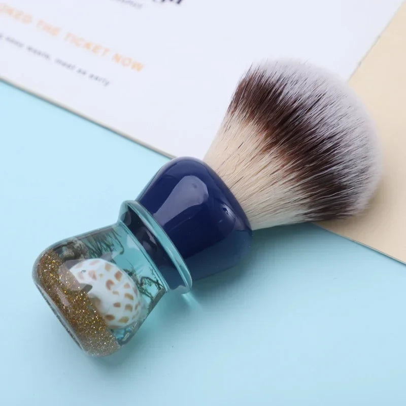 YAQI Atlantis Synthetic Hair Shaving Brush Portable Travel Cleaning