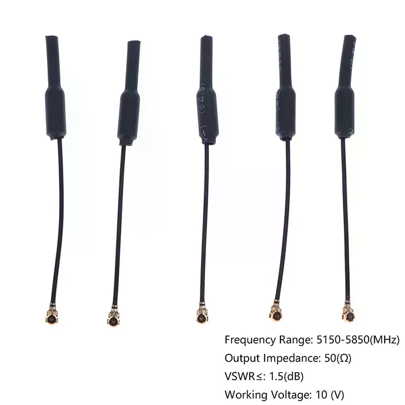 3DB UFL IPEX Omni Directional Brass Soft FPV Antenna RC Quadcopter