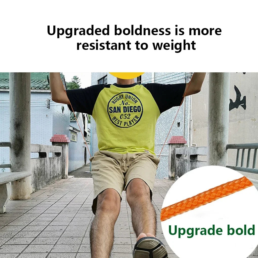 Retractable Clothesline – Windproof Anti-Slip Laundry Drying Rope