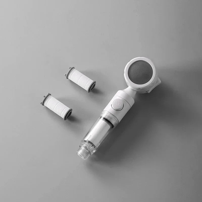 Pressurized Filter Shower Water Purifying Antibacterial Nozzle
