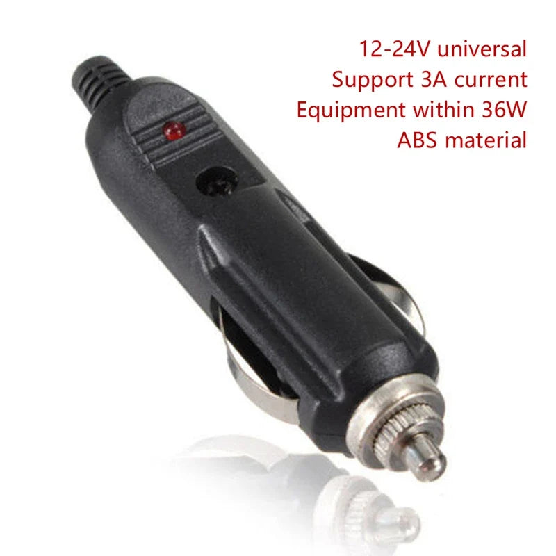 12/24V 180W Car DC Power Plug Adapter – Cigarette Lighter