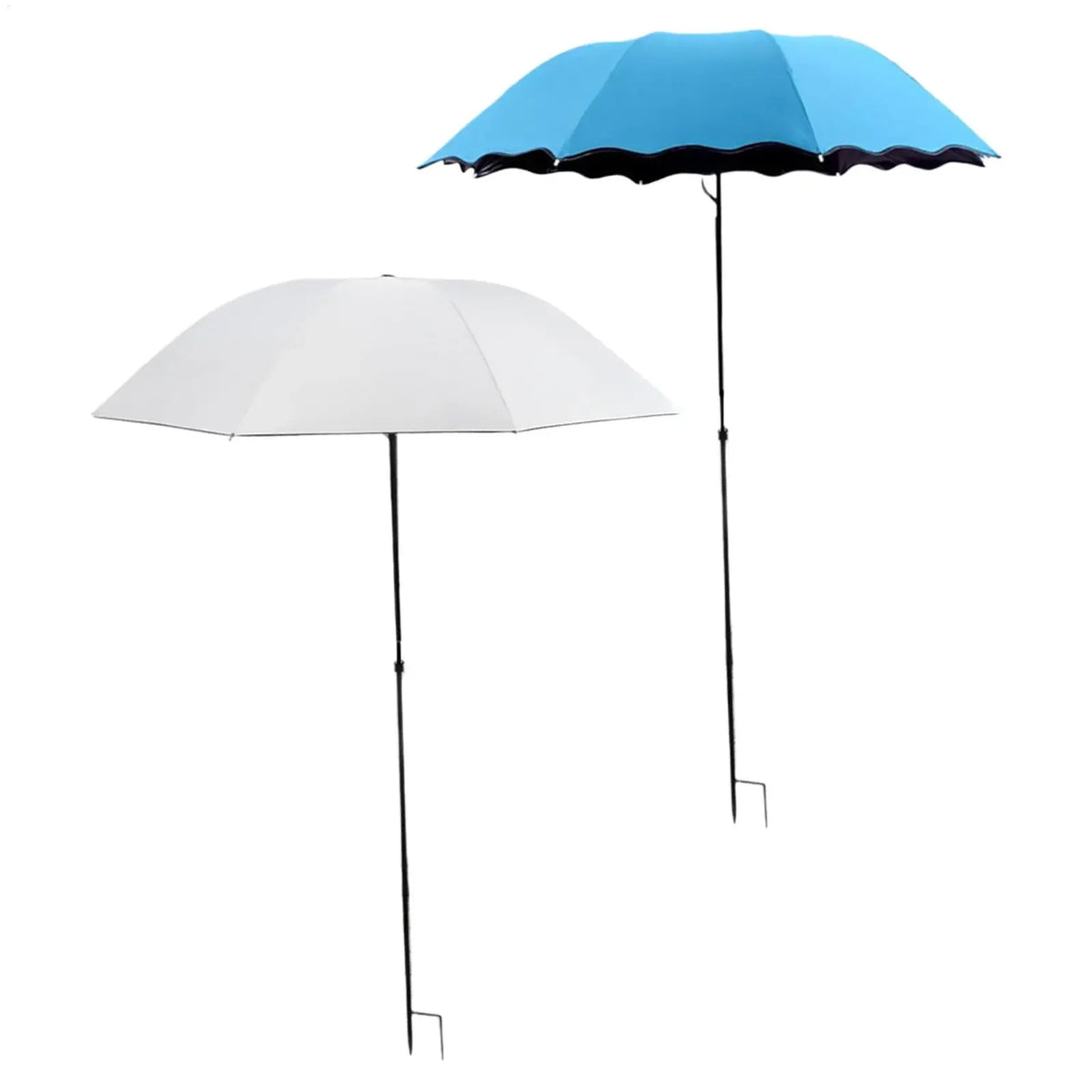 Plant Shade Umbrella with Metal Stake – UV & Rain Guard