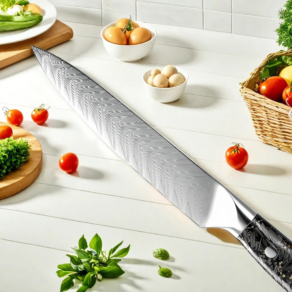 5-Inch VG10 Damascus Steel Paring Knife | Sharp Utility Knife
