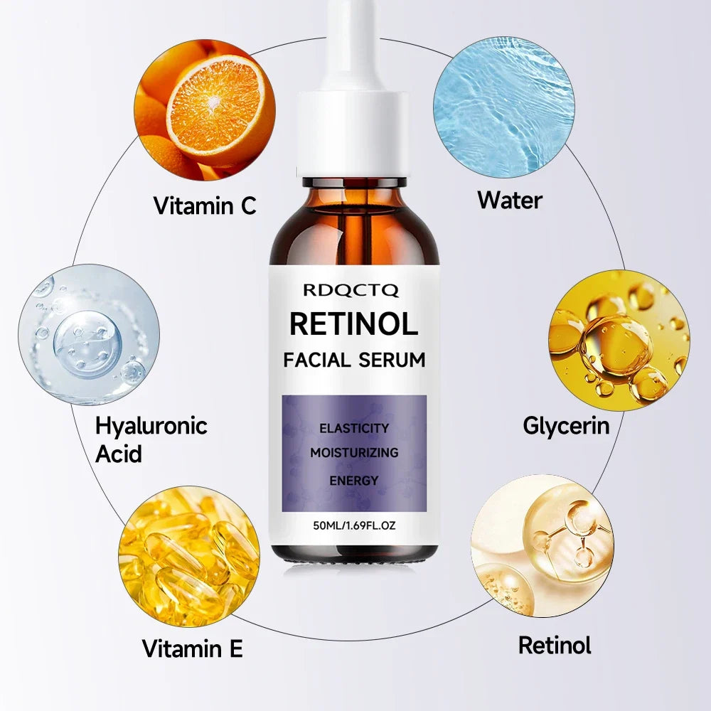 Retinol Firming Face Serum with Hyaluronic Acid | Pore Minimizing