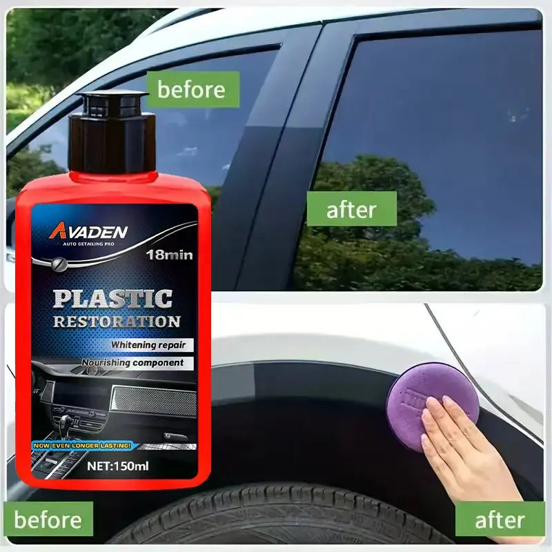 Car Plastic & Trim Restorer – UV Protection Ceramic Coat