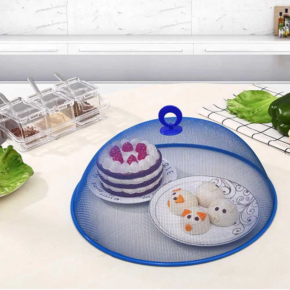 Round Iron Mesh Food Cover Dome – Insect & Dust Guard