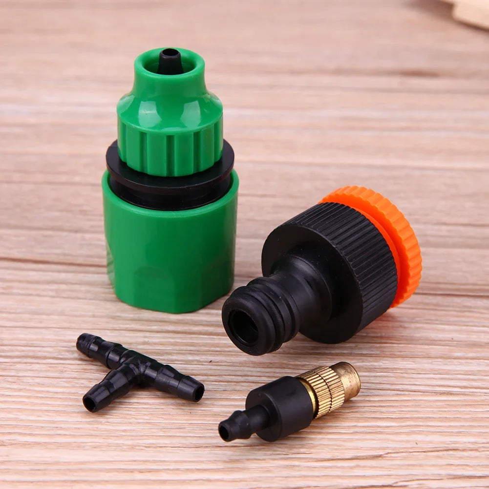 Garden Drip Irrigation Kit – Adjustable Misting Watering System