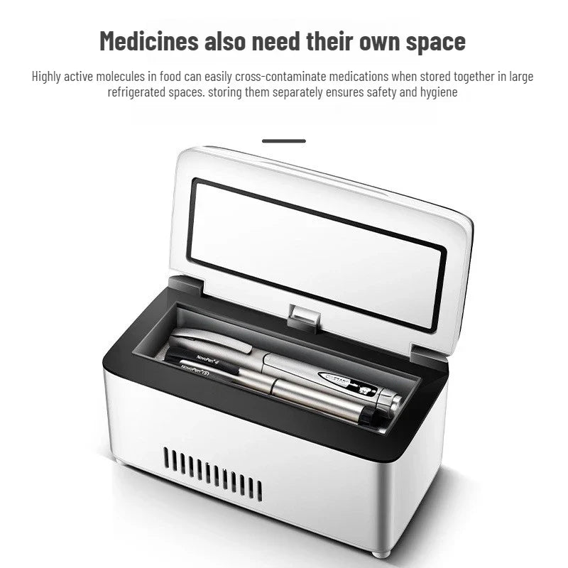 Portable USB Rechargeable Mini Medicine Cooler – Car & Home