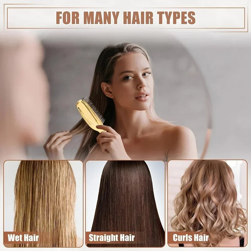 Wet & Dry Scalp Massage Comb – Anti-Frizz Hair Brush