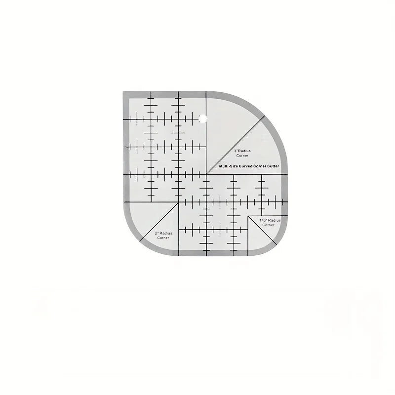 Acrylic Corner Quilting Ruler – DIY Sewing Template Tool