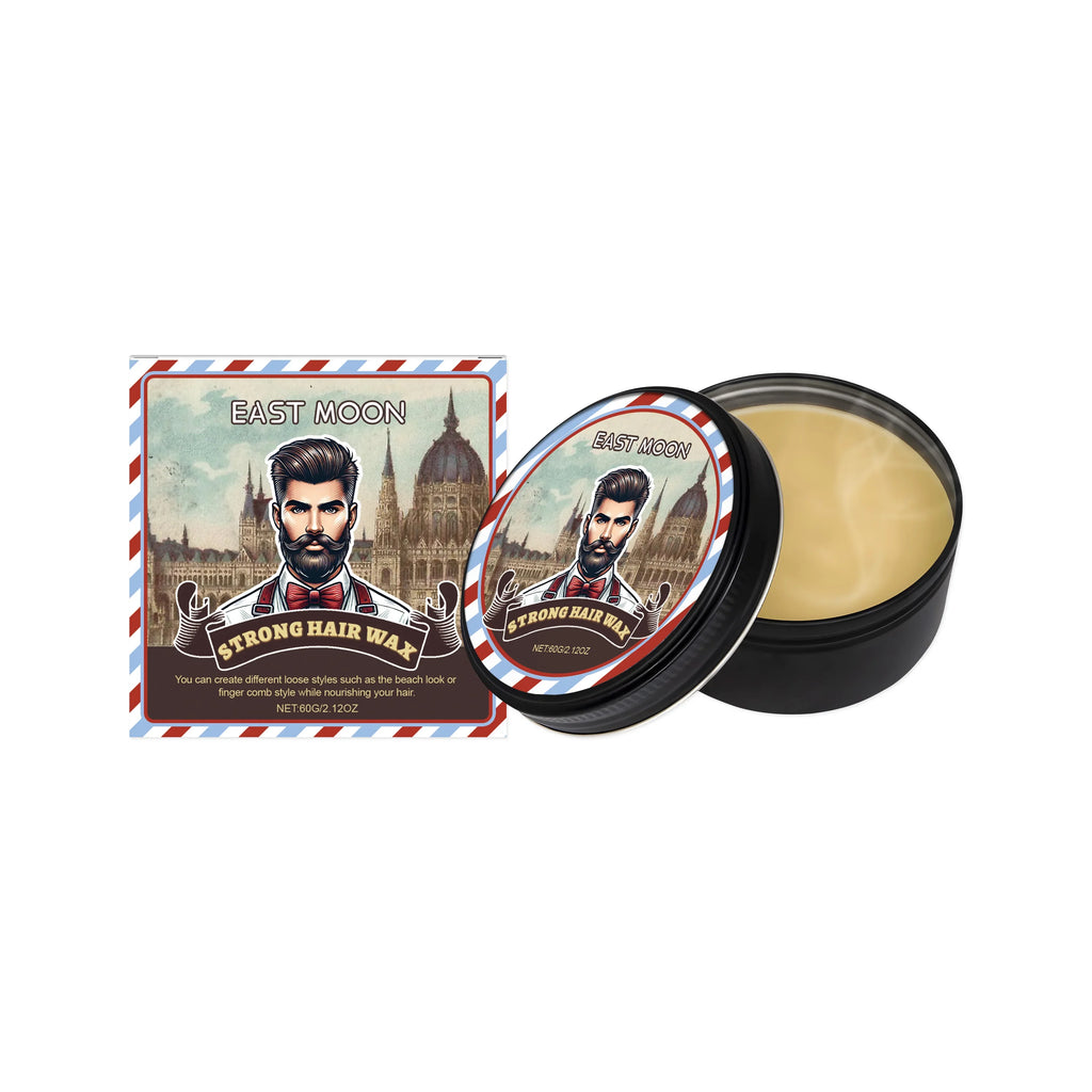East Moon Strong Hold Hair Wax – Non-Greasy Edge Control 60g