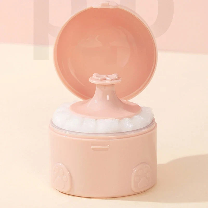 Bear Shape Powder Puff Box – Empty Container with Sifter