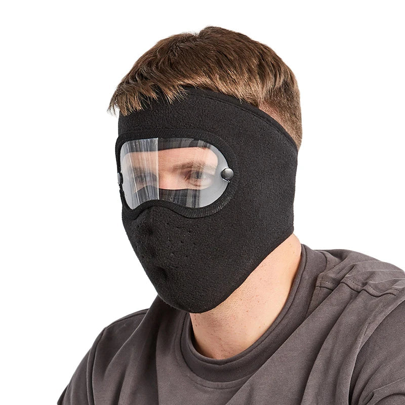 Full Face Balaclava with Removable Goggles | Anti-Fog Dustproof