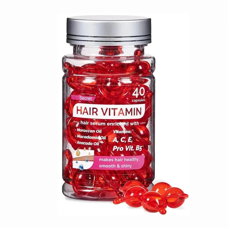 REAROYA Argan Oil Hair Treatment Capsules – Repair Split Ends