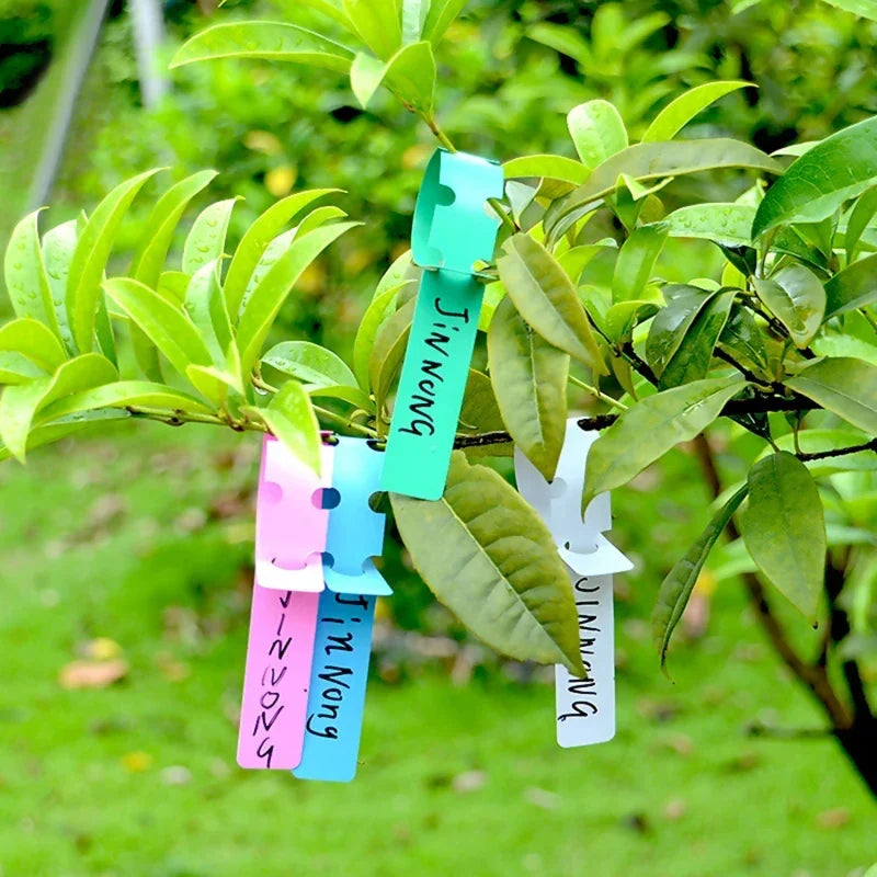 PVC Plant Labels Waterproof Garden Marking Tags Flowers Seedlings