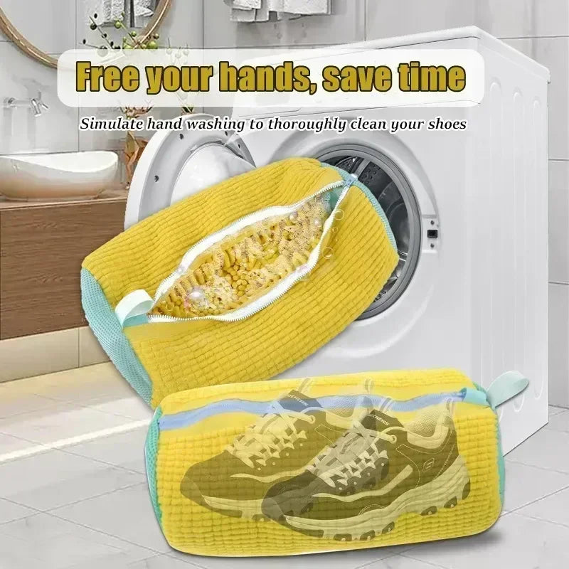 Shoe Laundry Bag – Reusable Mesh Sneaker Washing Net