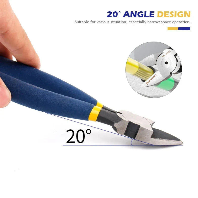 Zimir 5/6/7" Diagonal Cutting Pliers – Wire Stripper & Cutter