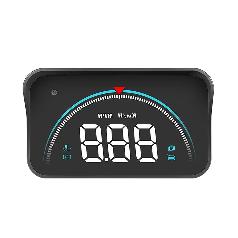 M8 OBD2 Car HUD Head Up Display | Speed & Temp Monitor