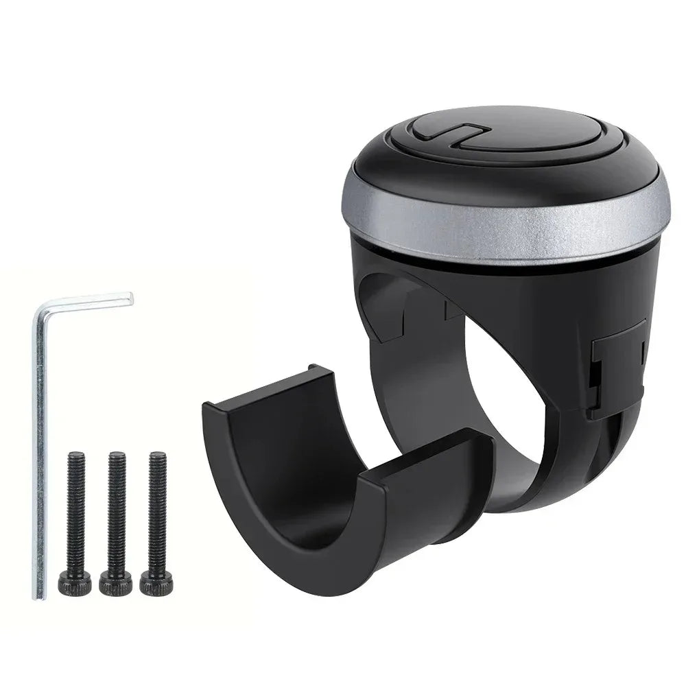 360° Steering Wheel Spinner Knob | Universal Metal Bearing Ball