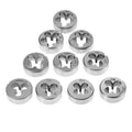 10pc Metric Thread Die Set M6–M12 | Steel Threading Cutting Dies
