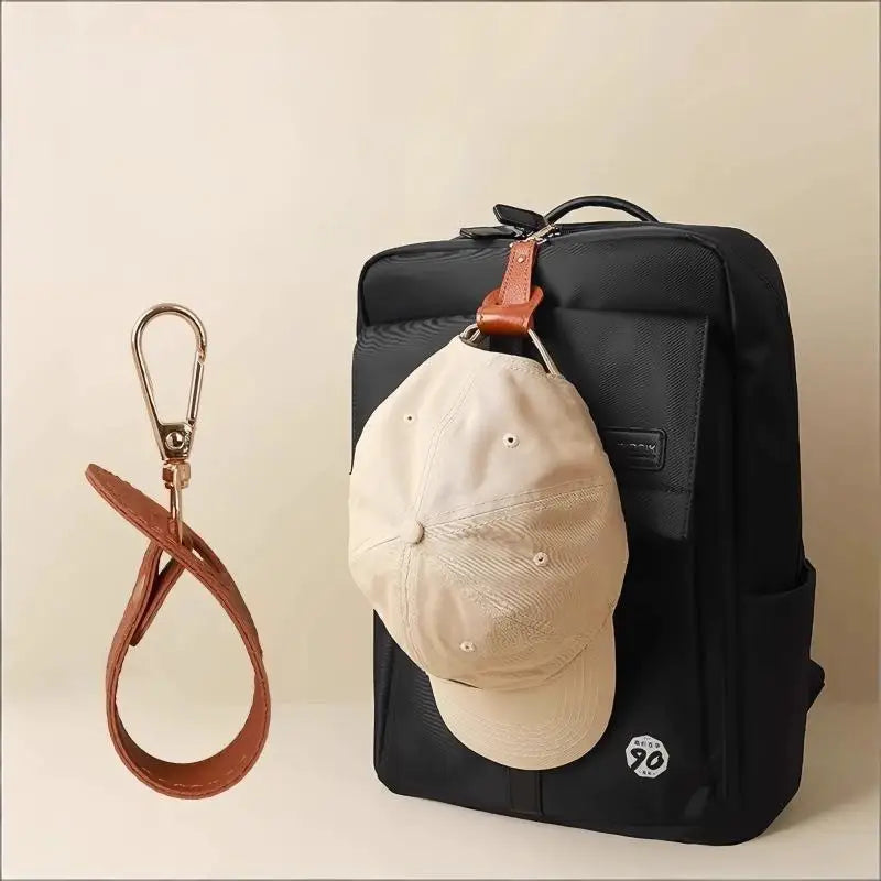 Universal Hat Clip for Backpack – Hands-Free Cap Holder