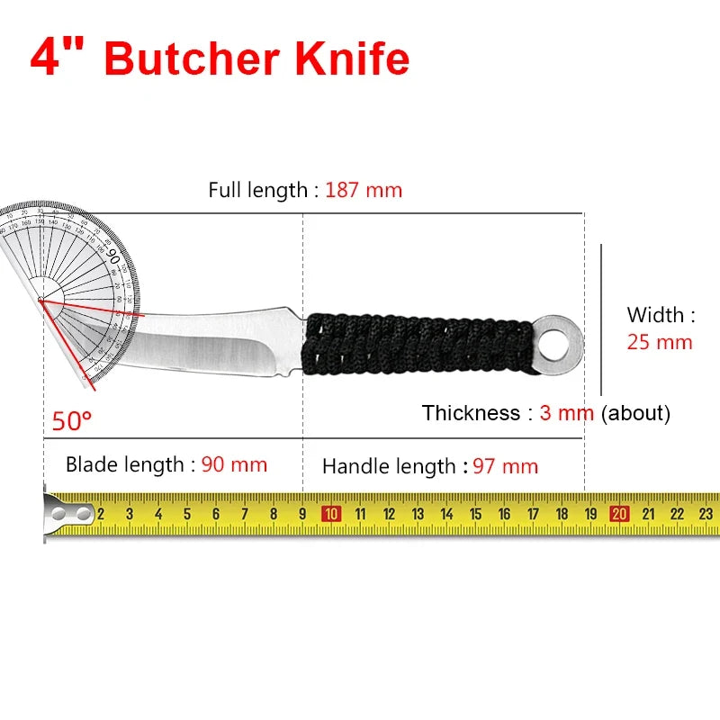 InLeung Handmade Boning Knife – Stainless Steel Chef Knife