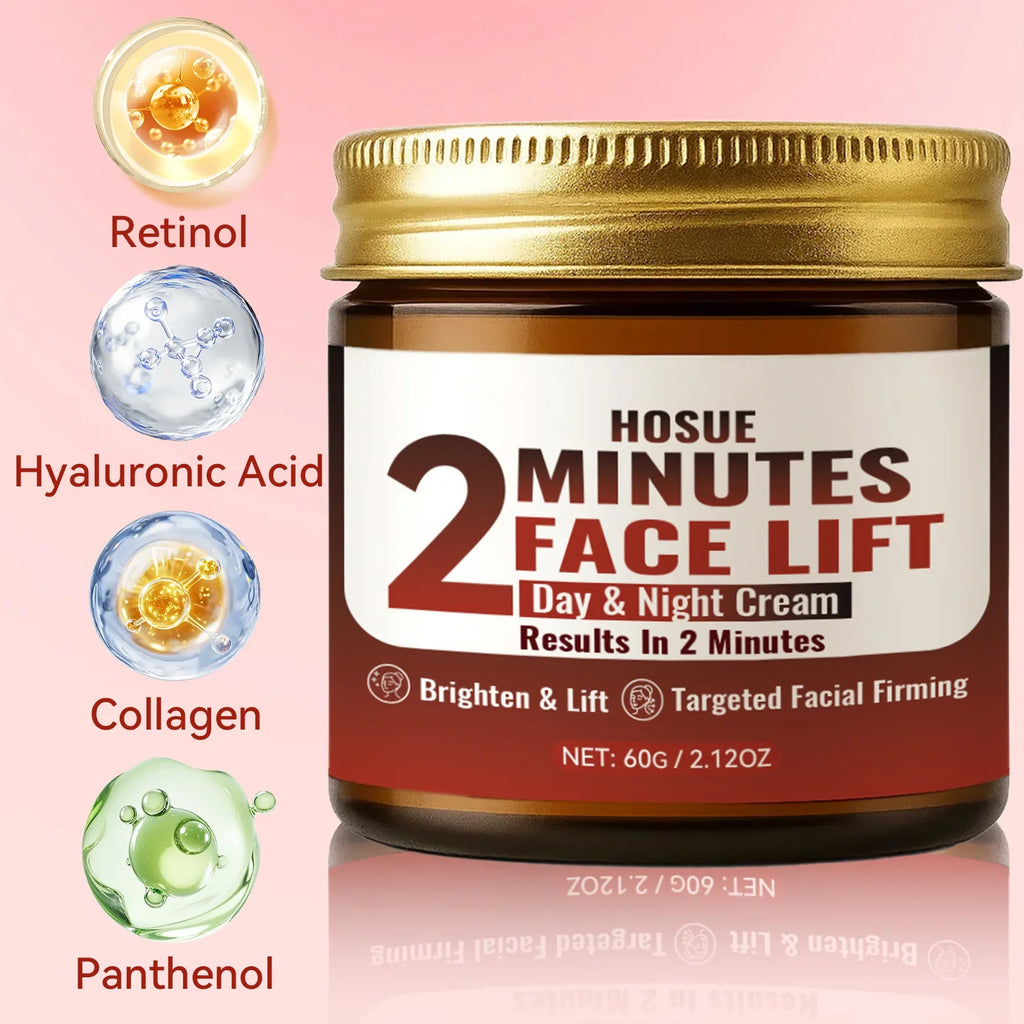 Facial Lift Day & Night Cream – Retinol, Collagen & Hyaluronic