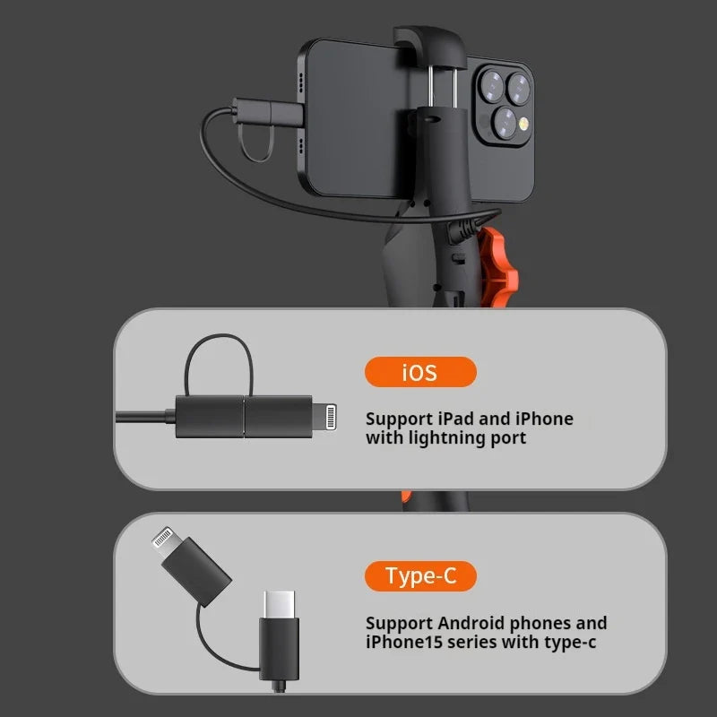 Industrial Borescope Camera – Single Lens Pipe Inspection Tool