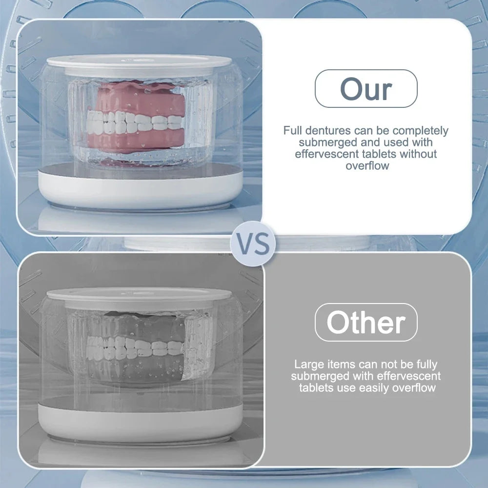 50kHz Ultrasonic Cleaner for Jewelry, Glasses & Dental Braces