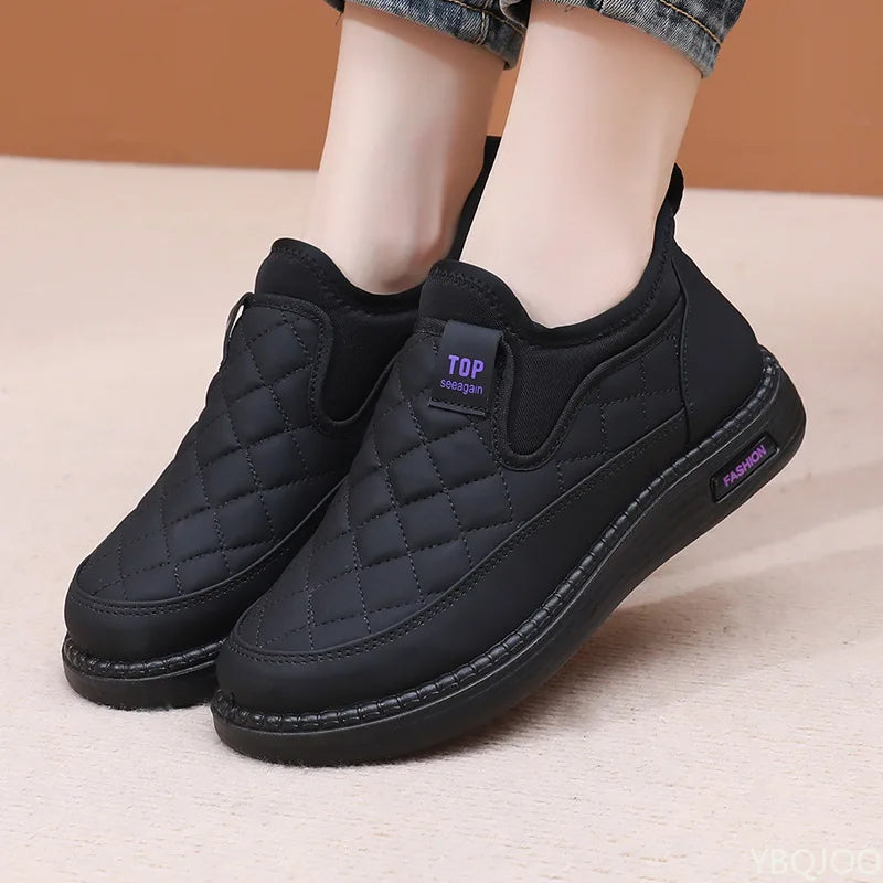 Men's Winter Ankle Snow Boots | Warm Slip-On Anti-Slip