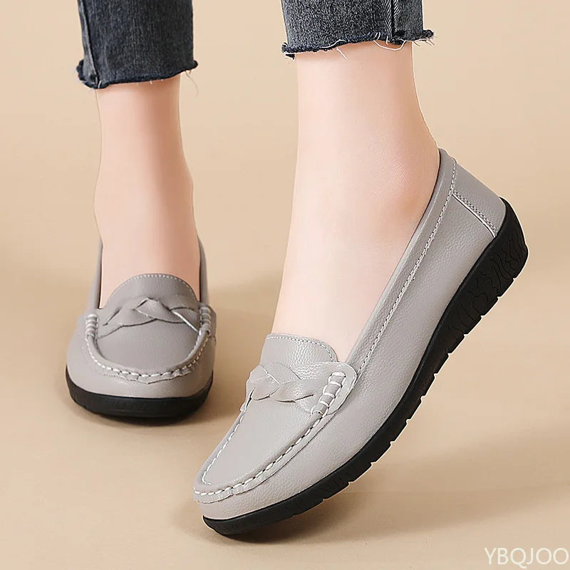 Women's Soft Sole Loafers – Lightweight Casual Flat Shoes