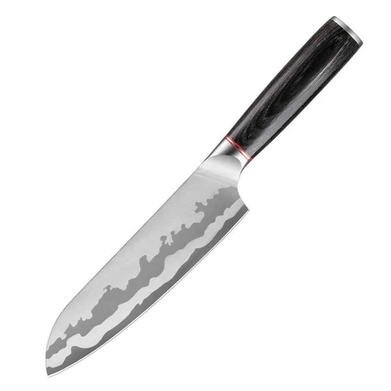 XUAN FENG D2 Steel Chef's Slicer Knife – 9" Wood Handle Blade