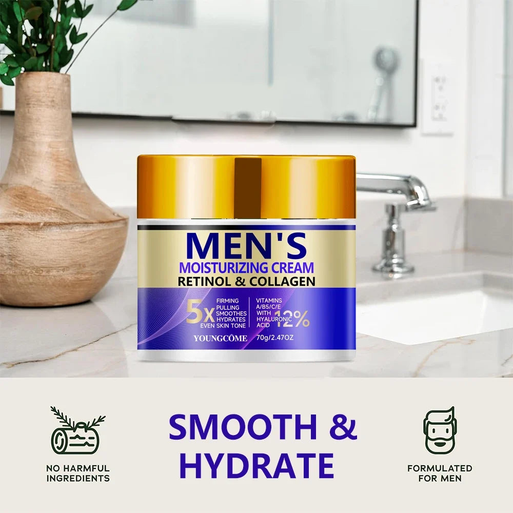 Men's Retinol Face Cream – Hydrating, Brightening & Firming