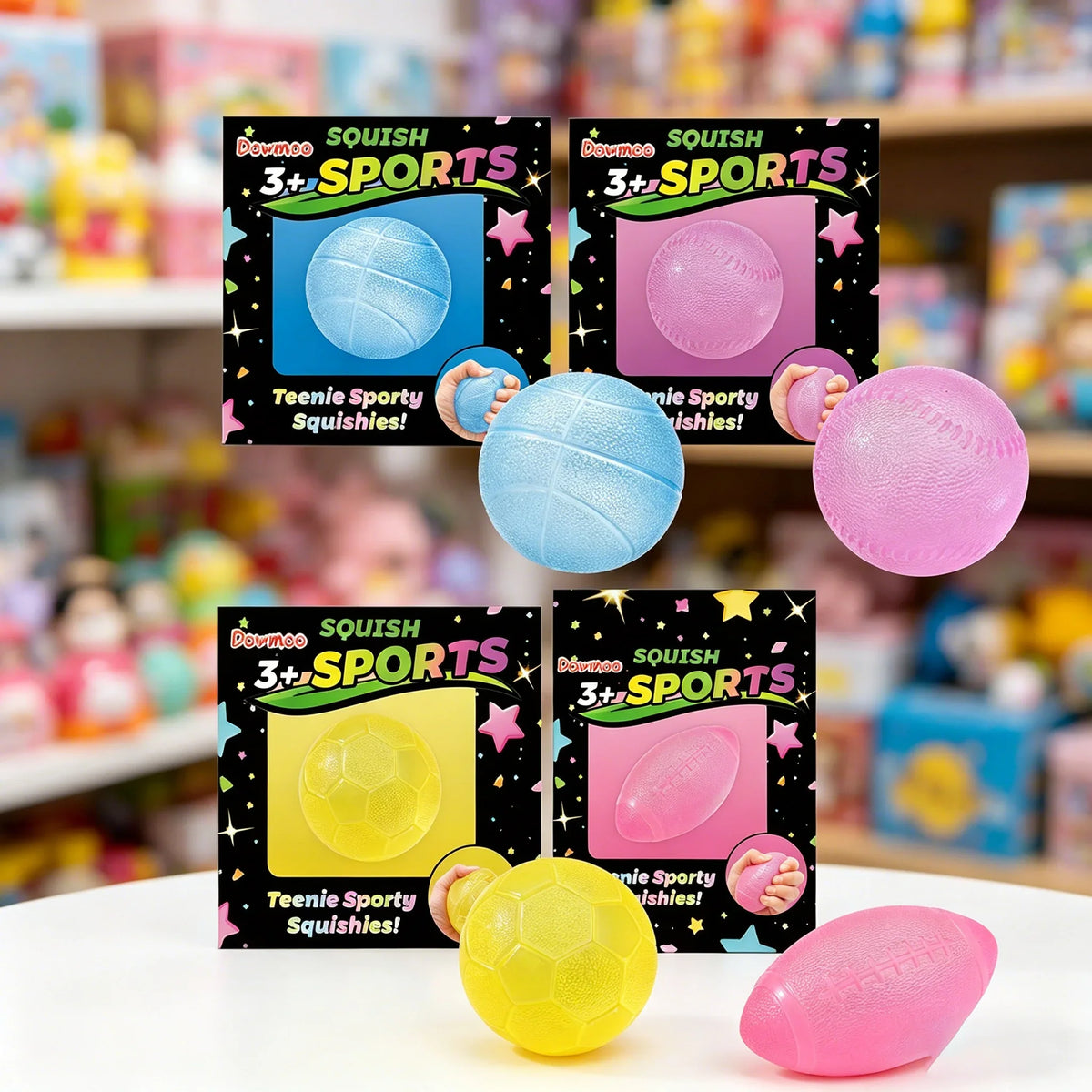 Slow Rising Squishy Squeeze Ball | Sensory Fidget Desk Toy