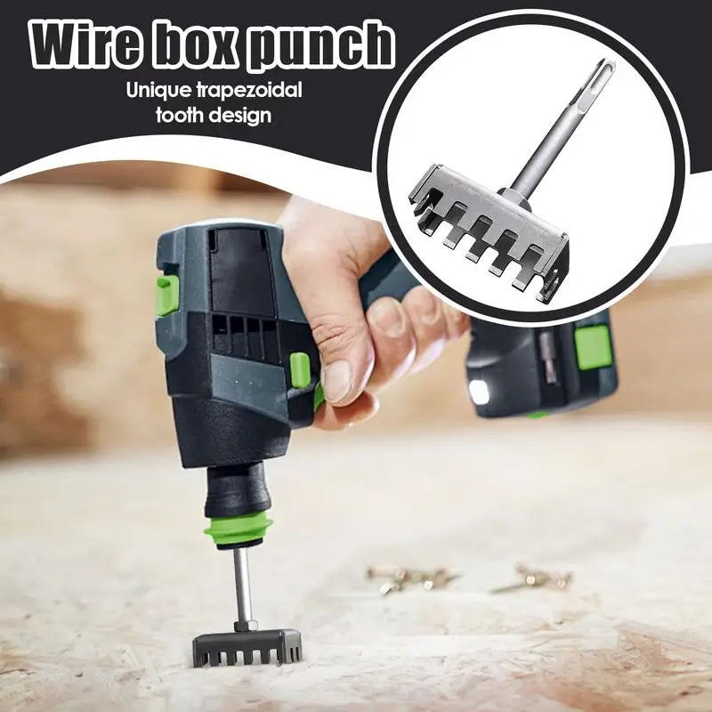 86 Type Junction Box Hole Punch | Square Hole Cutter Tool