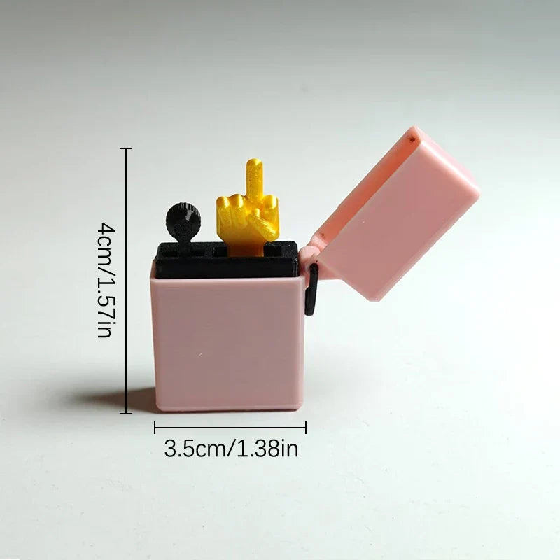 3D Printed Middle Finger Prank Gift Box – Funny Desk Ornament