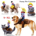Dog Cowboy Costume with Hat – Halloween & Party Pet Outfit