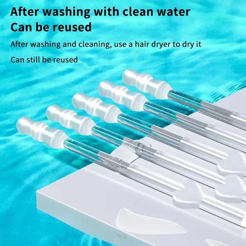 Silicone Sticky Ear Swabs – 24pc Disposable Earwax Remover