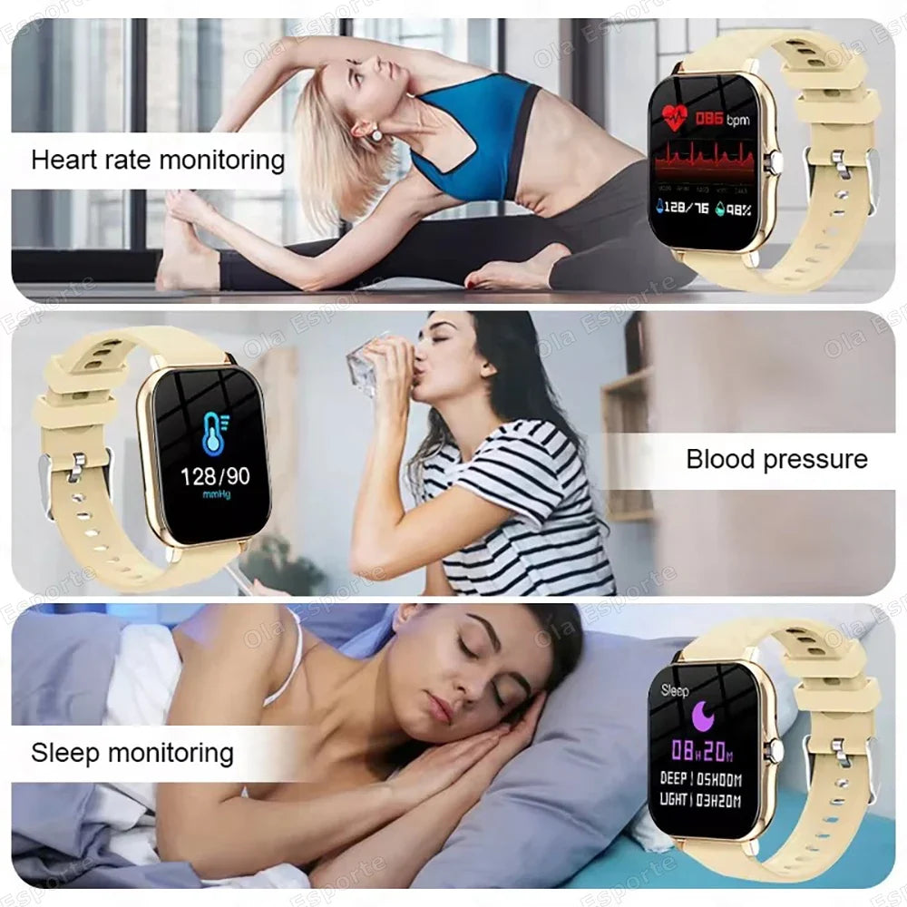 Ola Esporte Smartwatch 1.83" | Bluetooth Call & Fitness Tracker