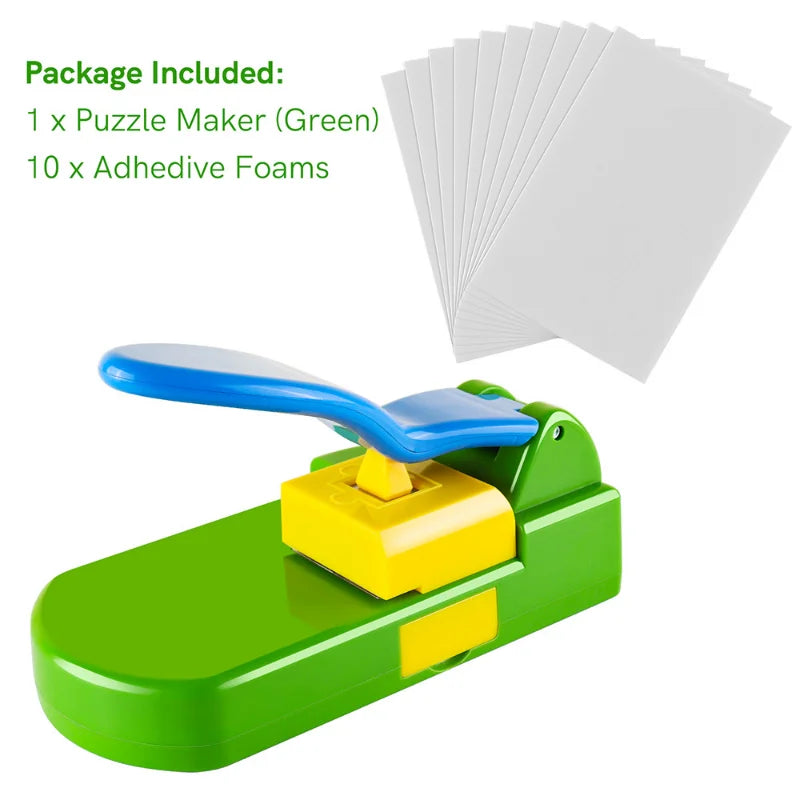 DIY Jigsaw Puzzle Maker Machine – 4x6" Photo Puzzle Cutter